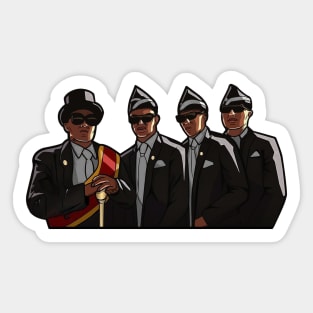 Coffin Dance Meme Group Sticker